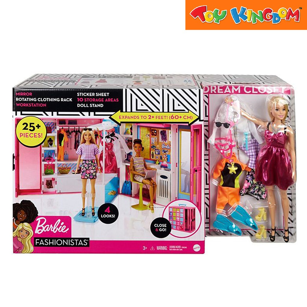 barbie fab closet