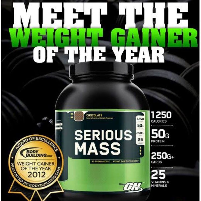 OPTIMUM NUTRITION SERIOUS MASS | Shopee Philippines