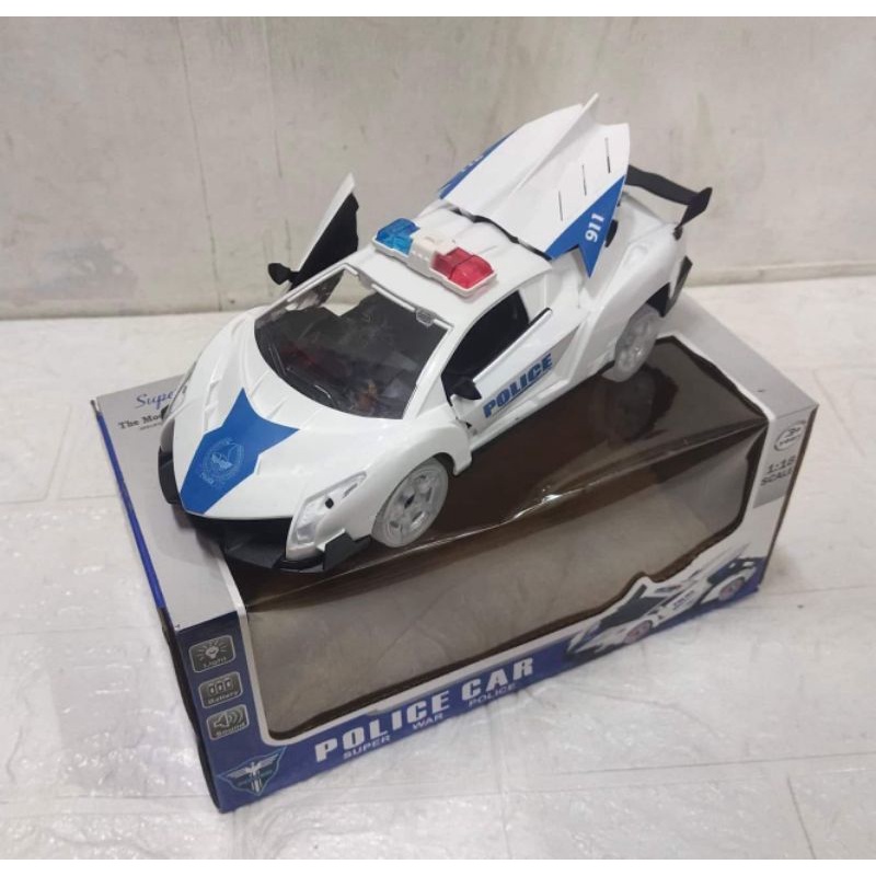 UNISHOP0427 POLICE CAR THE MOST POPULAR TOYS AMONG CHILDREN BATTERY ...