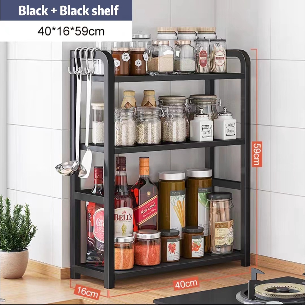 condiments organizer COD 2 Tier Spice Rack Condiment Seasoning Storage