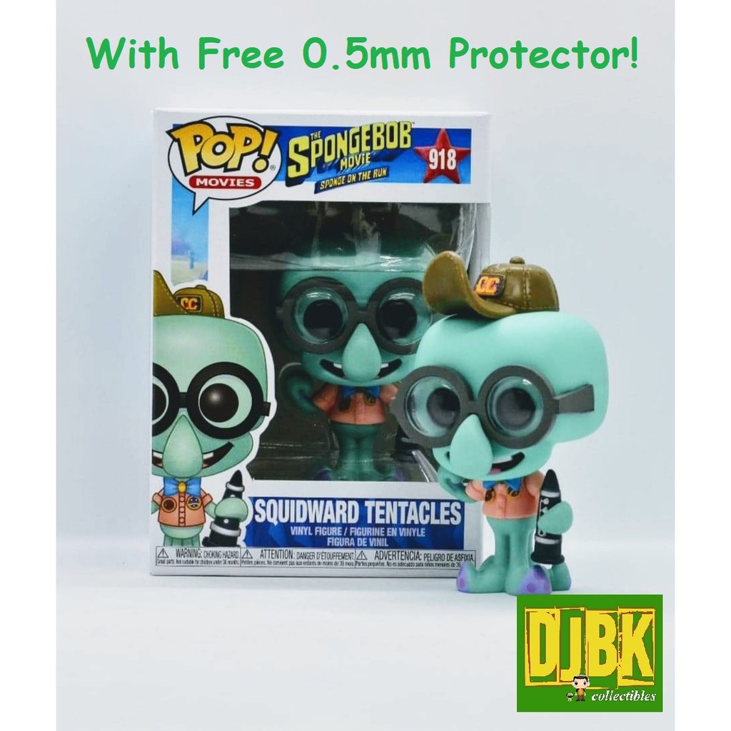 Funko Pop Spongebob Squidward Tentacles 918 w/ Free