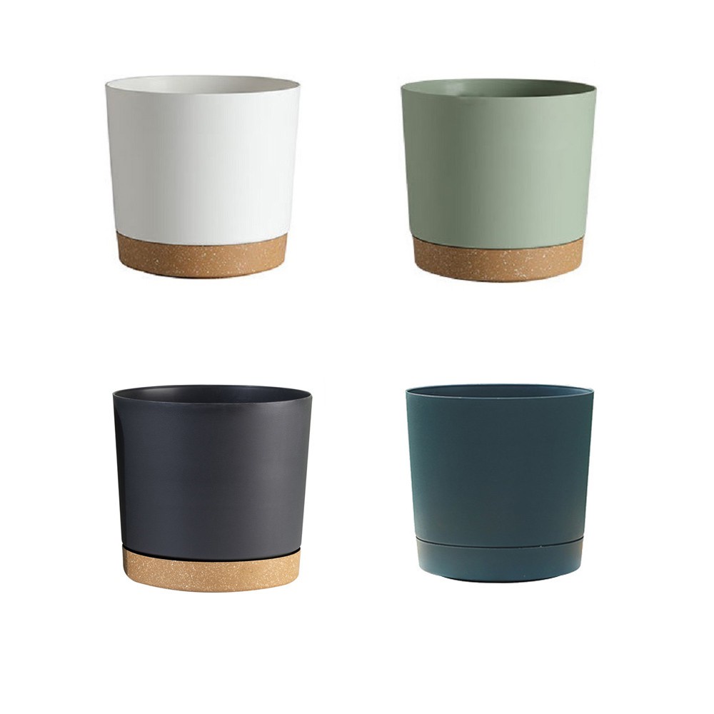 1Pcs Modern Style Nordic Simple Plastic Flower Pot rose Succulent