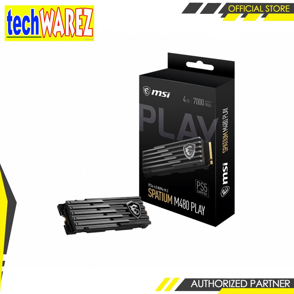 M480 Ssd Nvme Pcie Ps5 MSI SPATIUM Series 2280 2TB PCI-Express X4