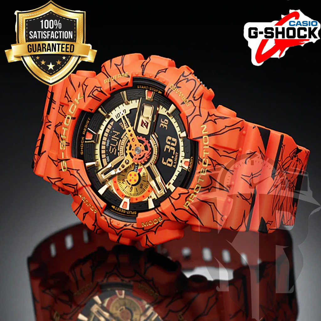 G SHOCK x DRAGON BALL Z LIMITED EDITION GA 110JDB 1A4 Shopee Philippines