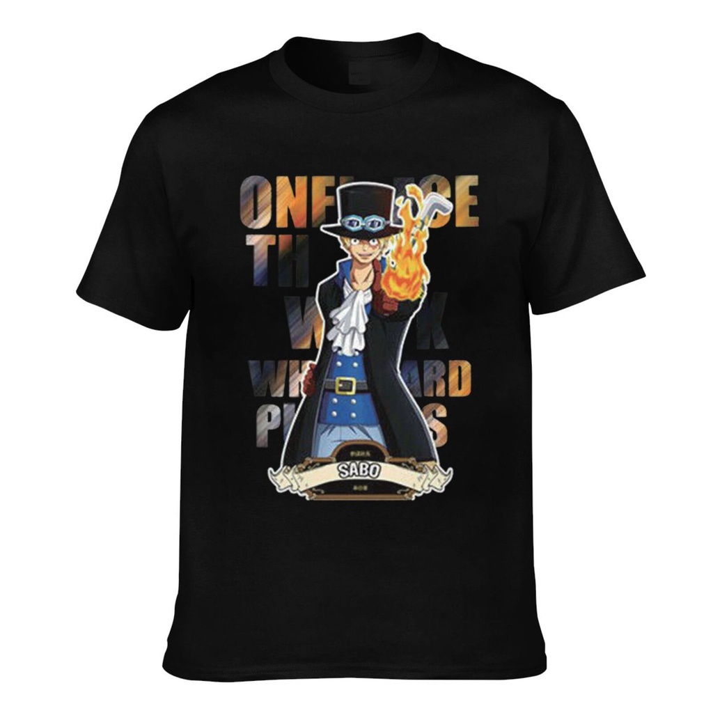 One Piece Pirates Sabo Men's Cotton T-Shirts | Shopee Philippines