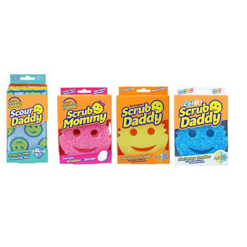 Scrub Daddy / Scrub Mommy / Scour Daddy Sponge GDSFPH_S4 Shopee