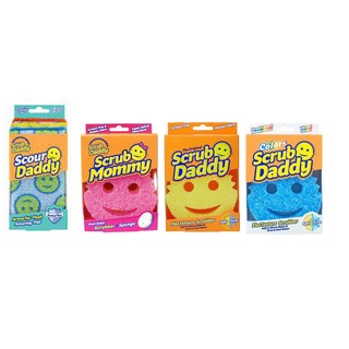 Scrub Mommy Dual Sided Scrubber + Sponge (4CT) – Scrub Daddy Philippines
