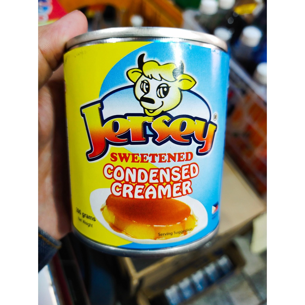 Jersey Condensed, Chocolate, Ube, Buko Pandan 390G Shopee Philippines