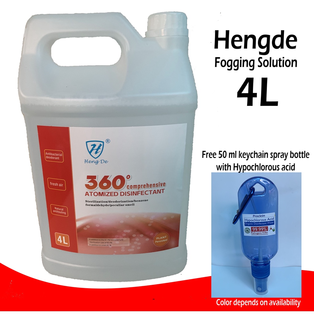 360 Disinfectant Fogging Solution, 4 Liters Shopee Philippines