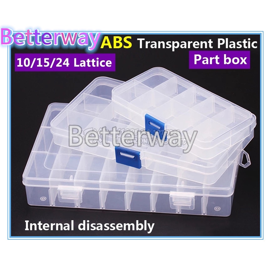 10/15/24 Grids Tools Packaging Box Portable Practical Electronic Components Storage box / Part