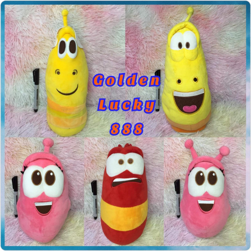 Korean Anime Fun Insect Slug Creative Larva Soft Plush Stuffed toy ...