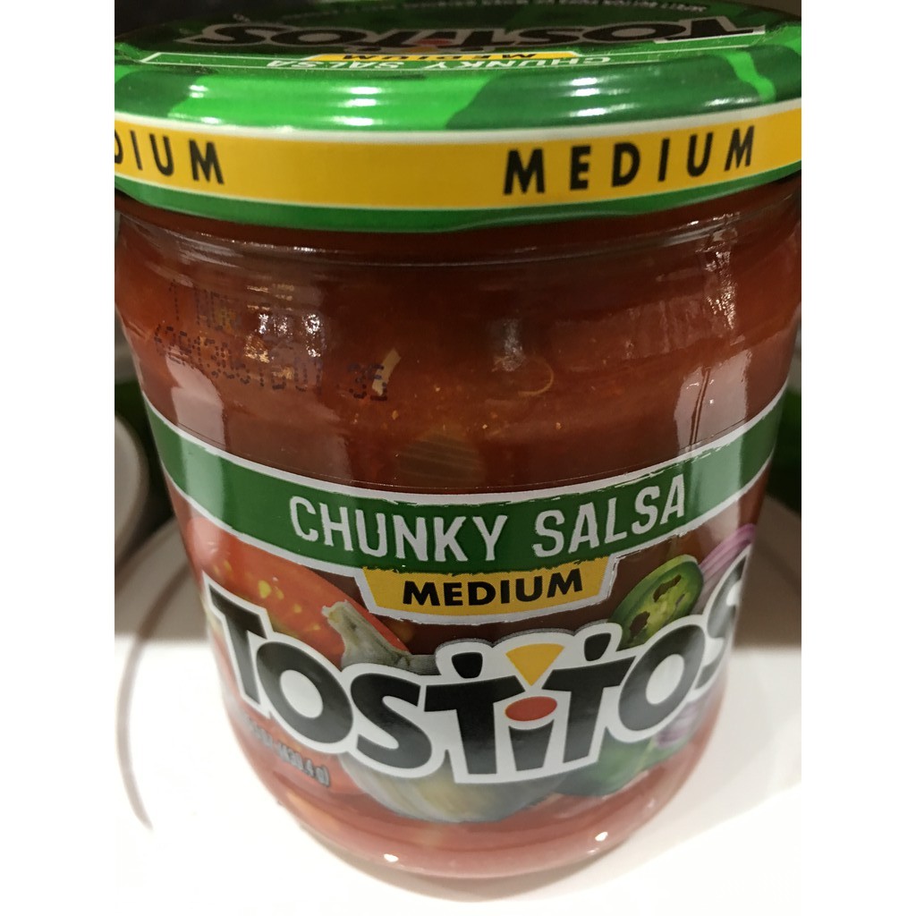 TOSTITOS CHUNKY MEDIUM SALSA 439.41 GRAMS | Shopee Philippines