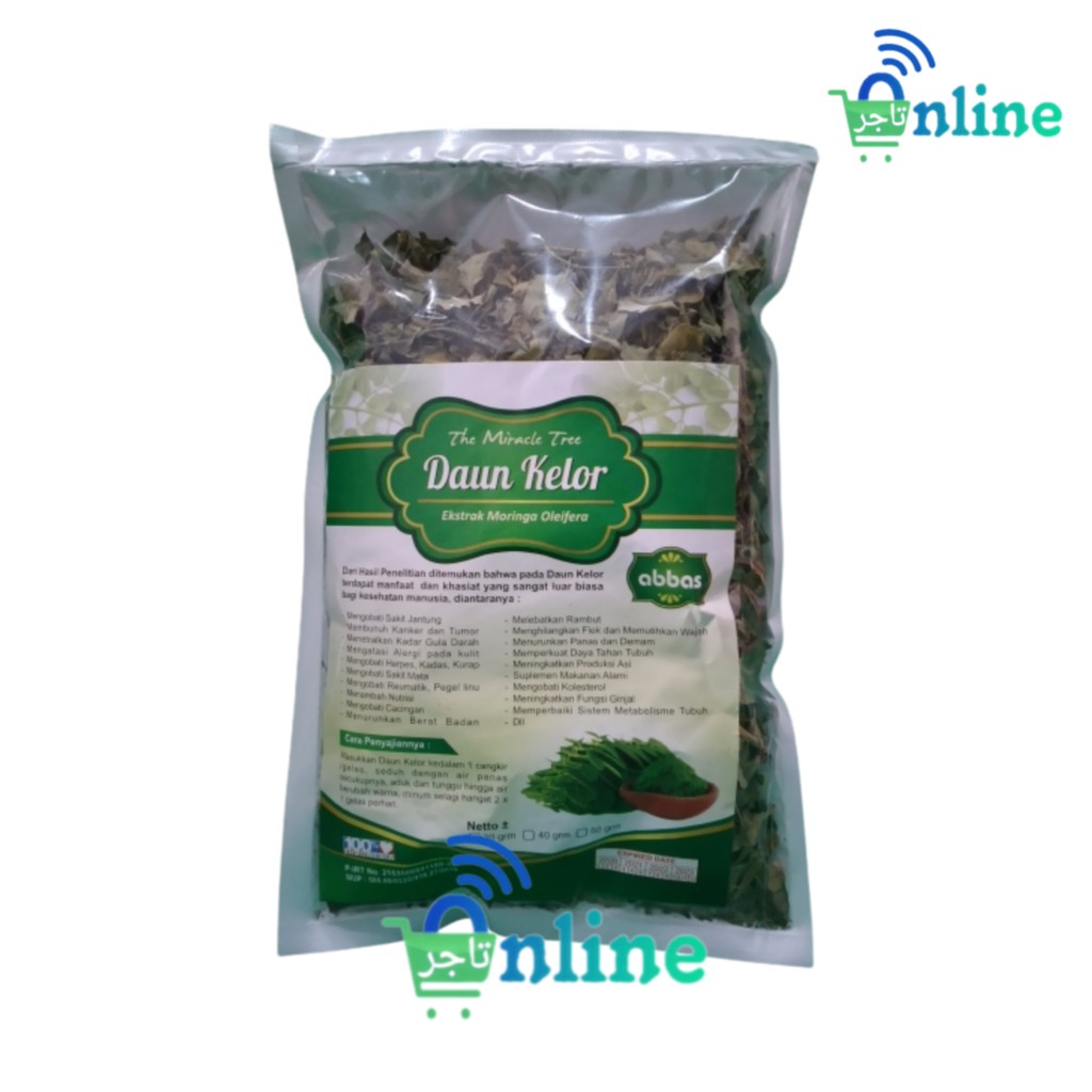Abbas Moringa Leaf Brewing Tea Menormal Sugar Content In The Body ...