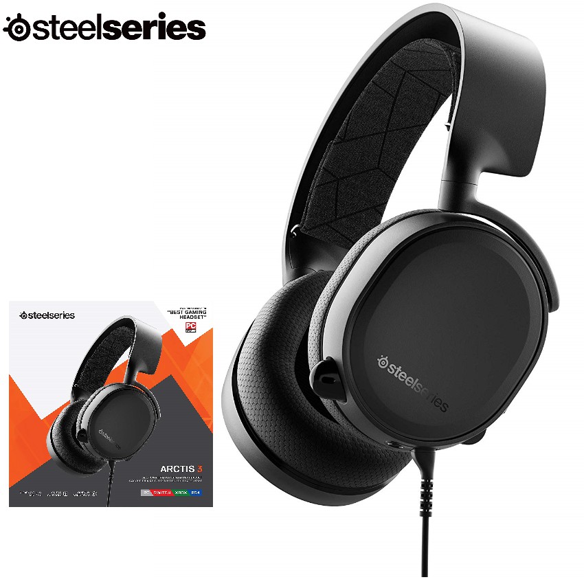 SteelSeries Arctis 3 2019 Edition Gaming Headset Shopee