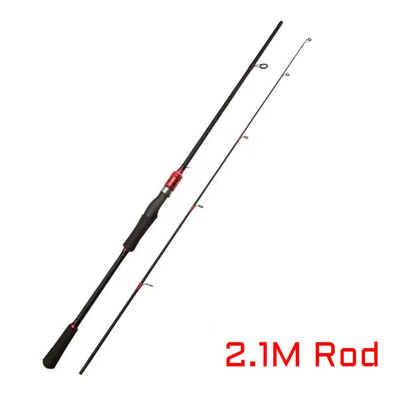 FGA Fishing rod 1.65M-2.7M Fishing Rod 2 Section Rod Fishing Sports ...