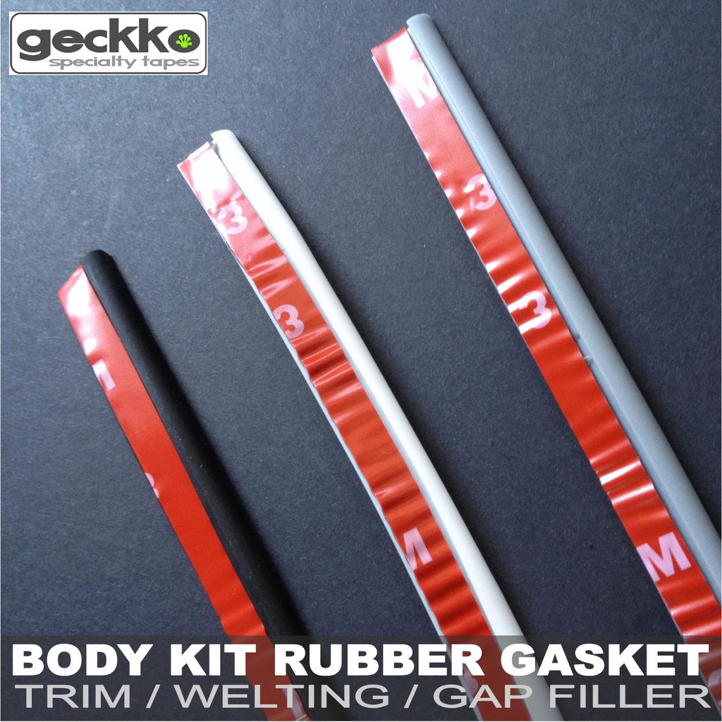 BODY KIT RUBBER GASKET (TRIM, WELTING, GAP FILLER) by Geckko,per meter Shopee Philippines