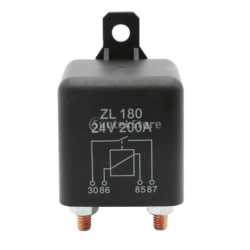 Automotive 24V 200A 4 Pin Starter Relay Switch Circuit Control Shopee