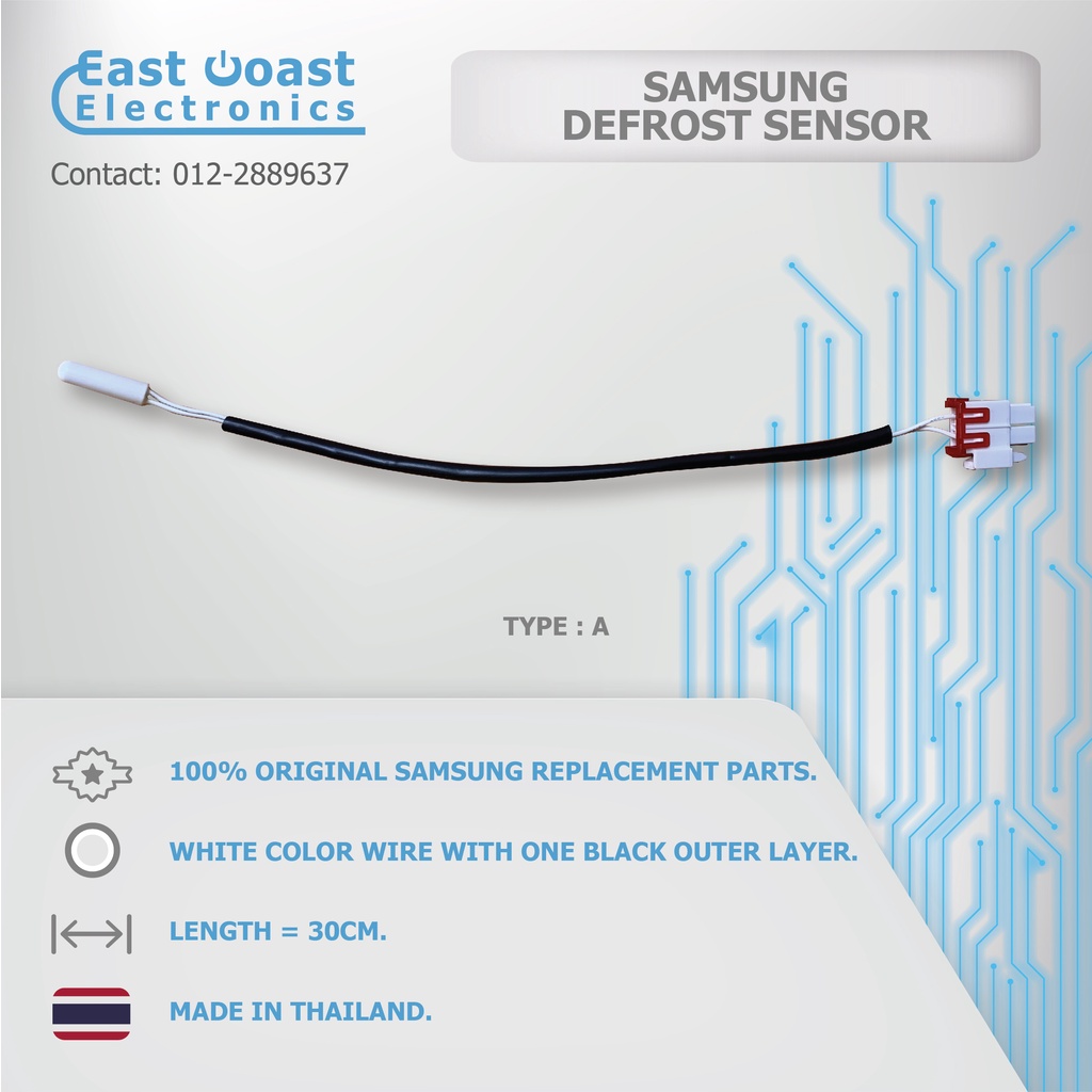 SAMSUNG Refrigerator Defrost Sensor Shopee Philippines