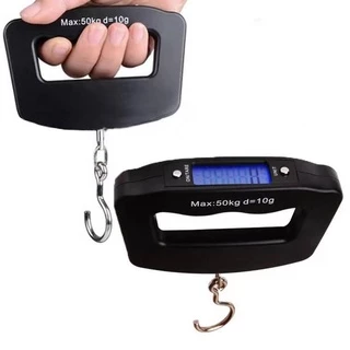 Mechanical Hanging Hook Scale Luggage Electronic Scales Portable Weighing Tool  Hand Held Digital Mini 