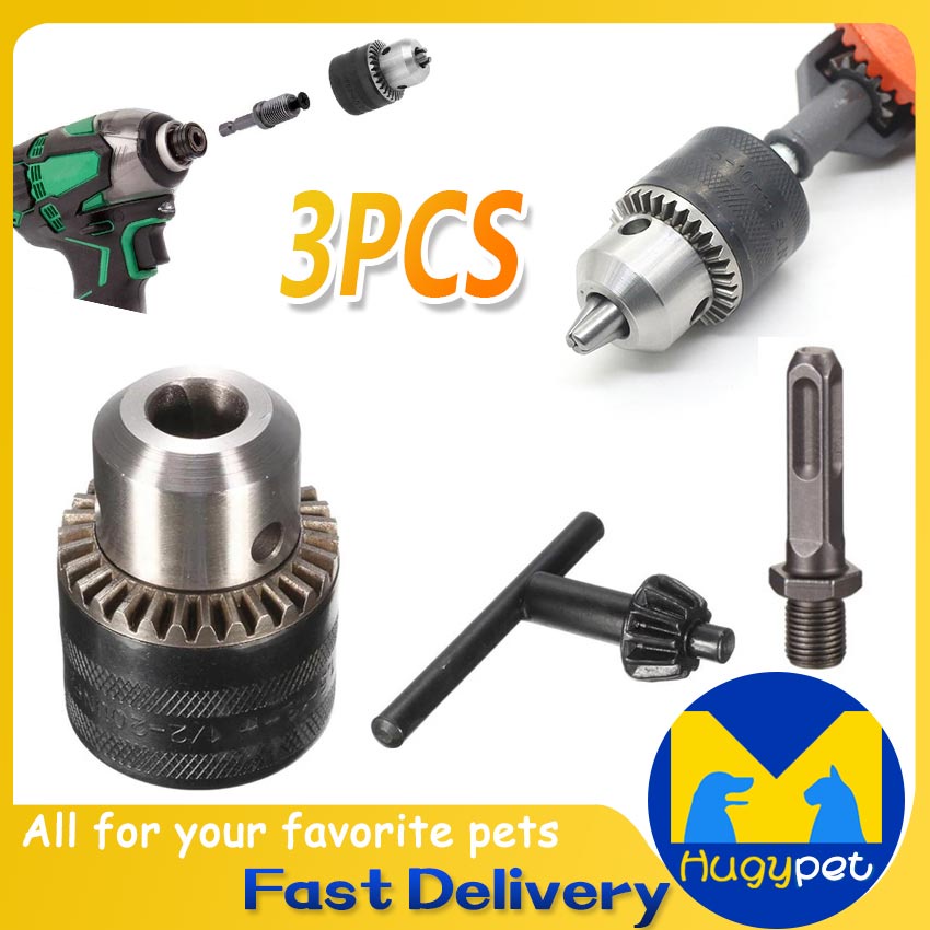 1.513mm Drill Chuck Adapter Convert Impact Wrench Hammer Drill