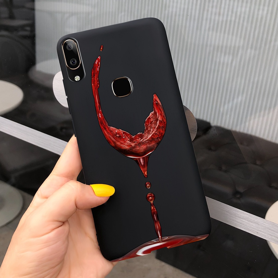 Fashion Sunflower Casing Vivo V9 V V9Pro Soft Case Silicone TPU