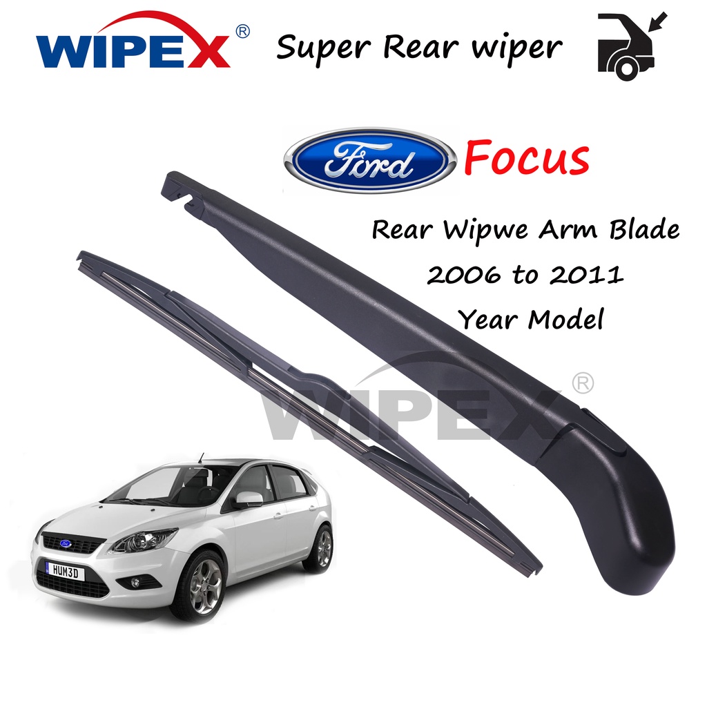 Ford Focus Rear Wiper Assembly (Set/Arm/Blade/Nut Cover Cap) for 2006 ...