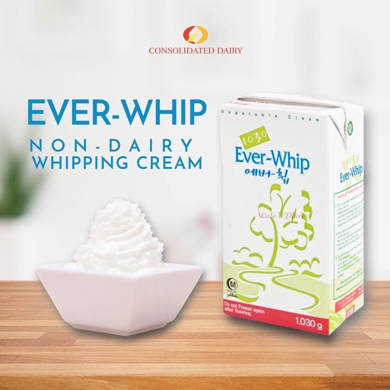 Everwhip Ever Whip Whip Cream 1030g Shopee Philippines