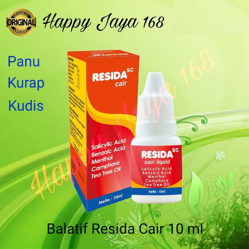 Balative Resida Liquid 10ml Medicine for Tinea Versicolor, Ringworm ...