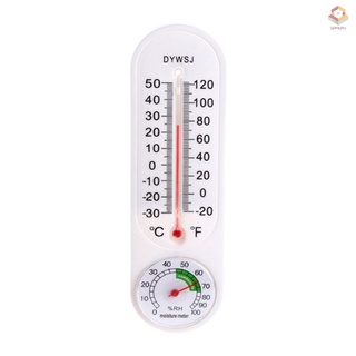 3Pcs Wall Thermometer Indoor Outdoor Mount Garden Greenhouse Home Humidity  Meter