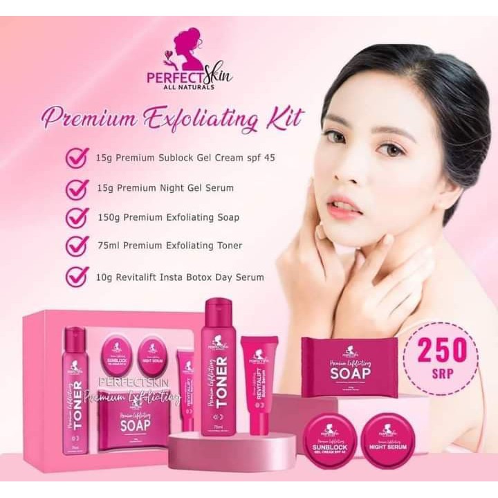 Perfect Skin Premium Exfoliating Kit | Shopee Philippines