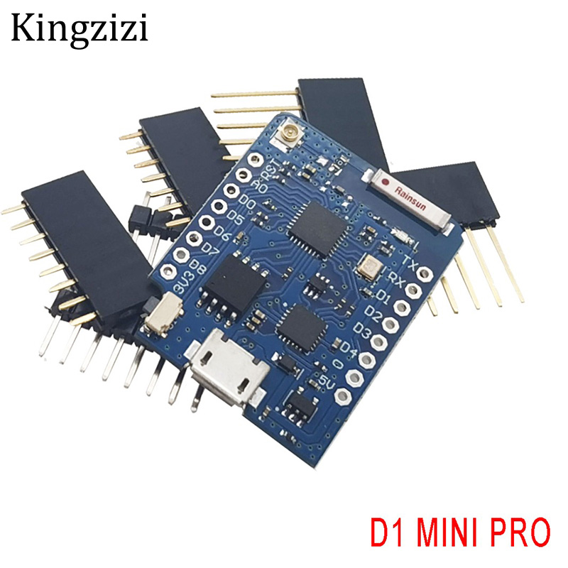 WEMOS D1 Mini Pro 16M Bytes External Antenna Connector NodeMCU Based ...