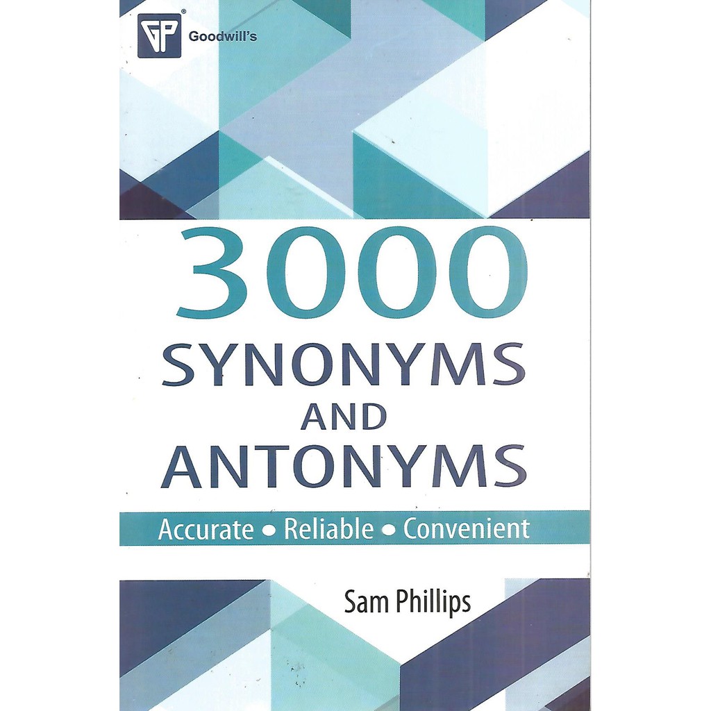 3000 Synonyms and Antonyms Shopee Philippines