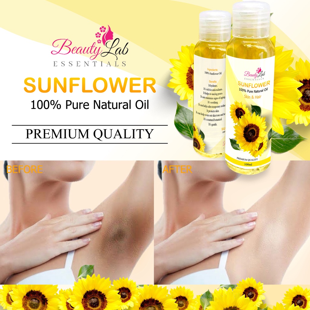 BEAUTY LAB ESSENTIALS 100ML Empress Sun Flower Oil Skin