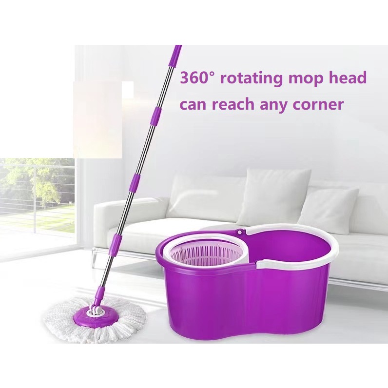 mop with spinner Spin Mop With Spinner and Bucket Magic Tornado Mop 360