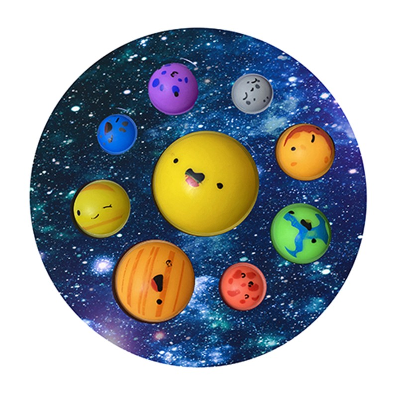 Antistress Push Bubble Planets Interactive Press Board for Office Hand ...