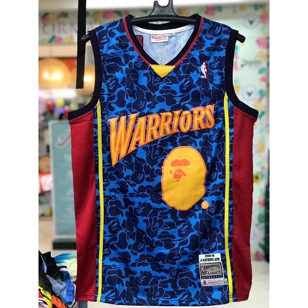 NBA Jersey GOLDEN STATE WARRIORS BAPE No.93 For Men Shopee Philippines