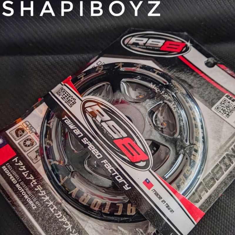 REDSPEED (RS8) CLUTCH BELL FOR MIO I 125/M3 VERSION 2 (BLACK & GREEN