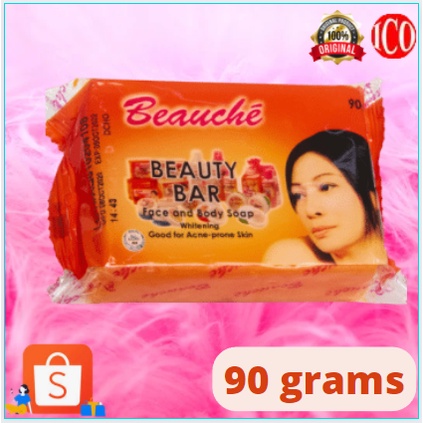 Beauche Beauty Bar Soap 90g (ORIGINAL) | Shopee Philippines