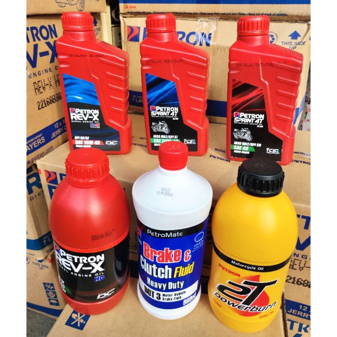 Petron oil products original NO to FAKE! Rev-x, 2T, Sprint 20w-40 ...