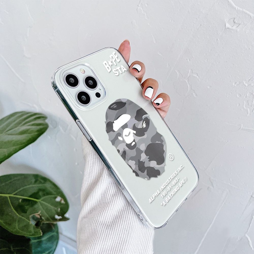 Bape Phone Casing IPhone 11 13 12 X XS Pro Max XR 12 13 Mini 6 7 8 plus