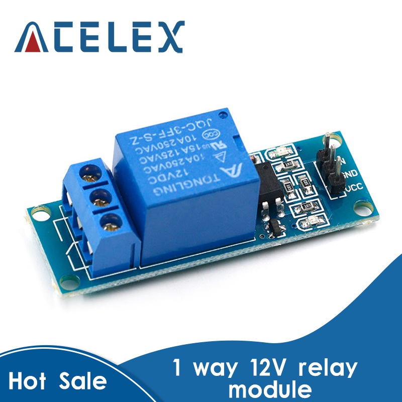 1 Channel 12V relay module with optical coupling isolation relay MCU
