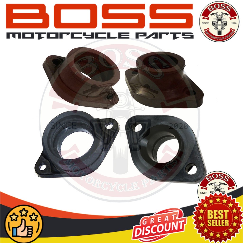 Motorcycle INTAKE MANIFOLD RUBBER (IM) 24MM 26MM 28MM 30MM Shopee