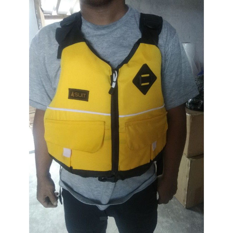 Life Jacket Rafting Life Jacket Guid Rescue Kayaking Tubing Fishing