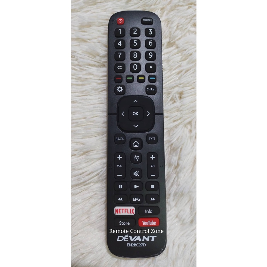 Devant LED Smart TV original remote control EN2BC27D Shopee Philippines