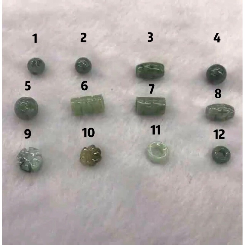 Natural jade stone per piece Shopee Philippines