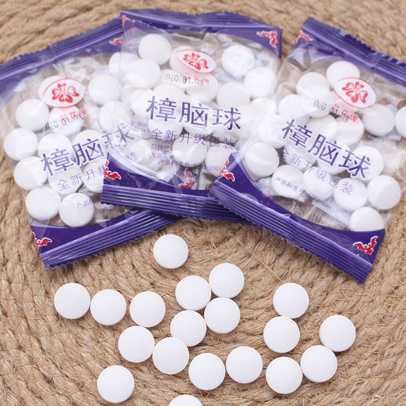 144 Pcs Naphthalene Balls Alcampor Fresh Smell Moth Balls