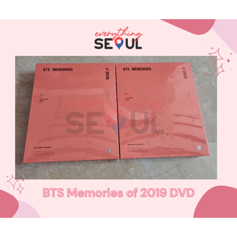 BTS Memories of 2019 selling DVD SEALED