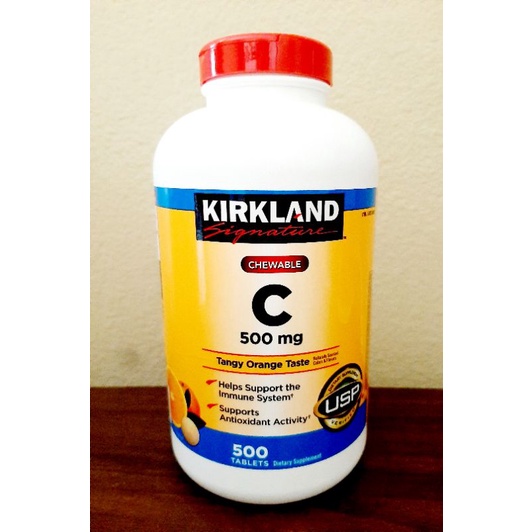 Kirkland Vitamin C 500mg (500 tablets) Shopee Philippines