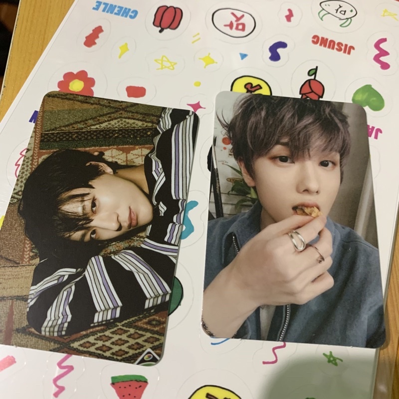 Nct Dream Hot Sauce Md Photocard Deco Set Jeno Jisung Shopee