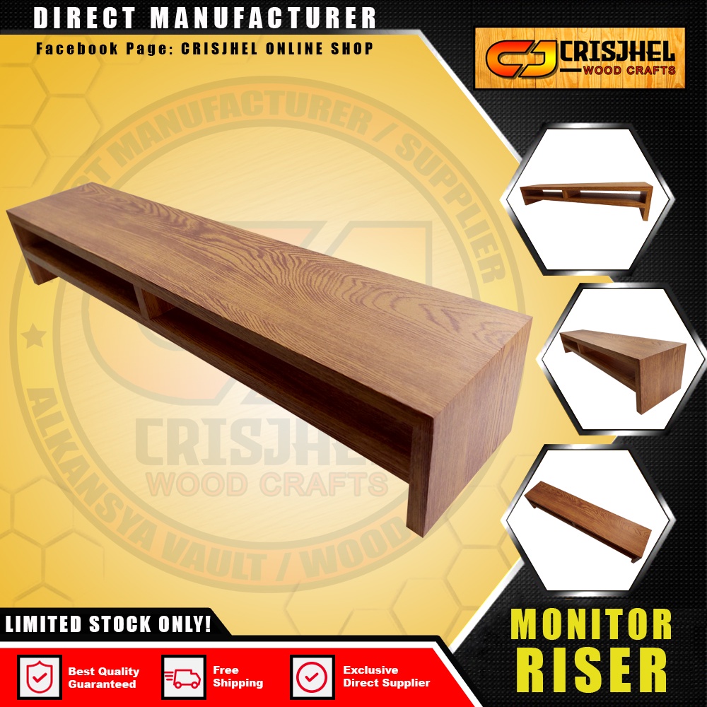 80cm Monitor Riser Stand, tv rack, dual monitor stand by Crisjhel ...